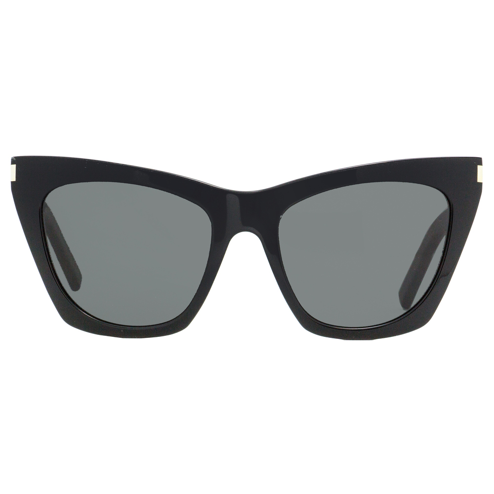 Saint Laurent Cat Eye Sunglasses SL 214 Kate 001 Black 55mm YSL - Picture 2 of 2
